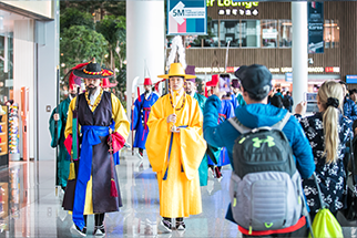 인천국제공항 수문장 교대식